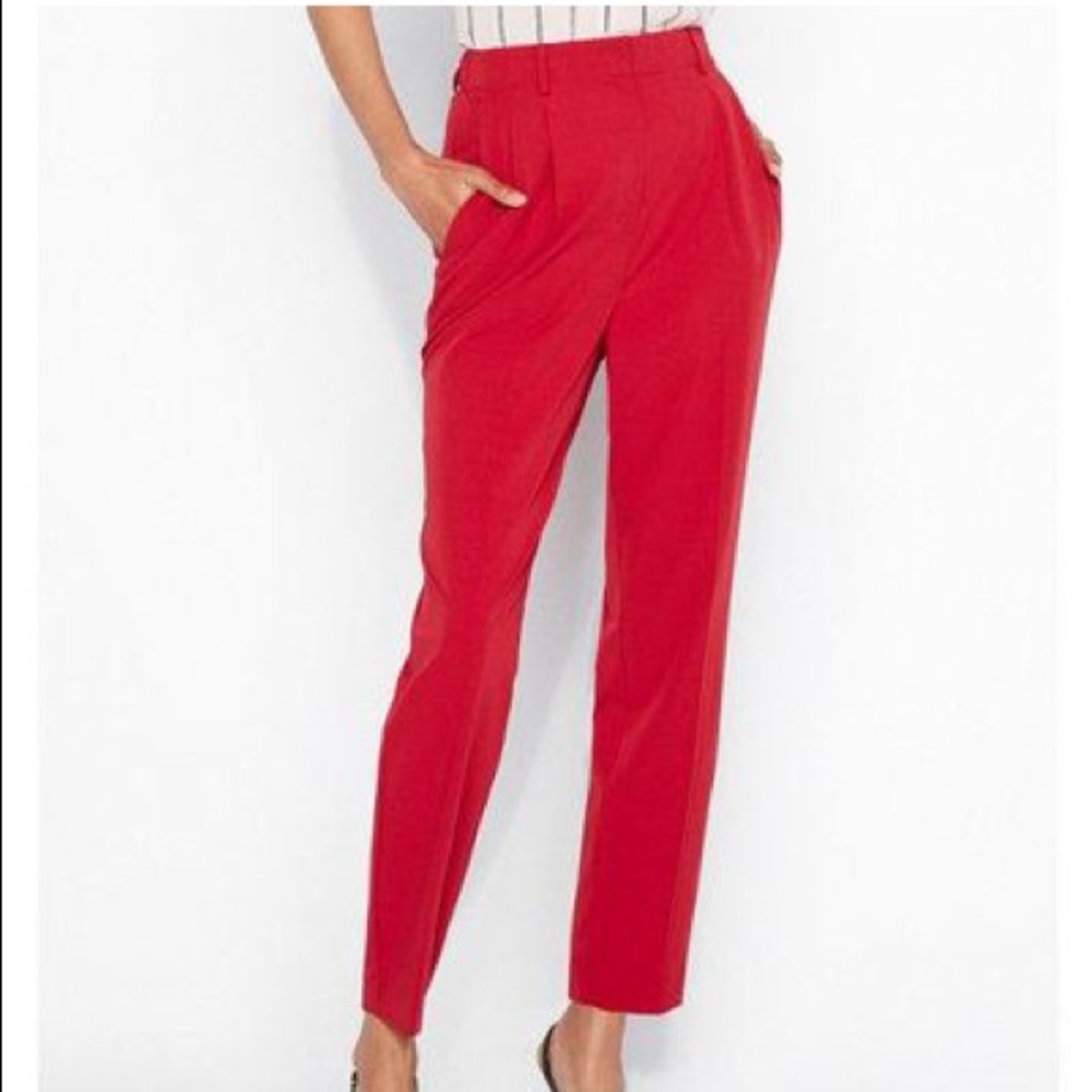 Express super high rise ankle pants